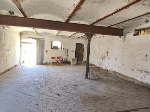 Anbindemöglichkeiten in der Putzhalle